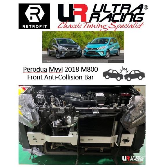 Perodua Myvi M800 2017 Ultra Racing Front Anti-Collision Crash ...