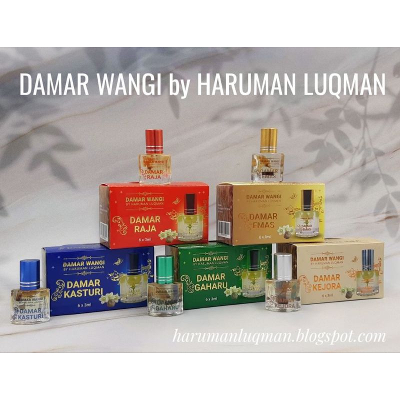 💥Ready Stock 💥10kotak Damar Wangi 3ml Haruman Luqman Minyak Wangi ...