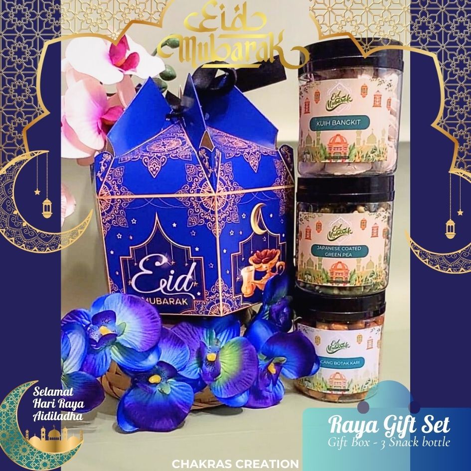 Hari Raya Gift Sets 2026 : 3 Snacks Bottle gift sets | Shopee Malaysia