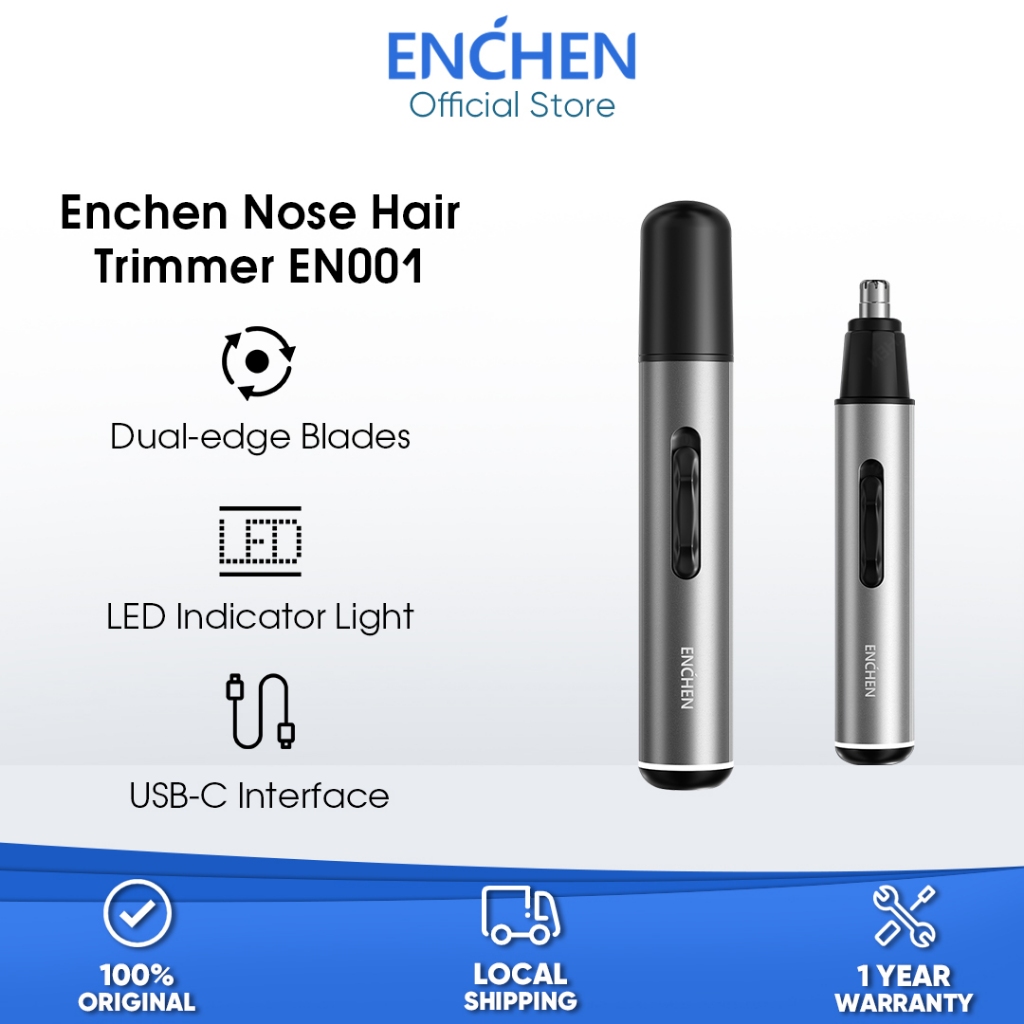 Enchen EN001 Pemangkas Bulu Hidung Electric Nose Hair Trimmer ...