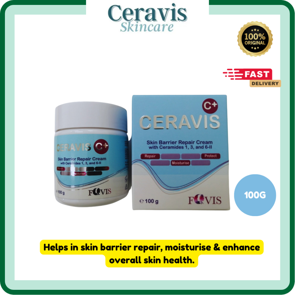 Ceravis C+ Skin Barrier Repair Cream with Ceramides | 100g | EXP: 10/28 ...