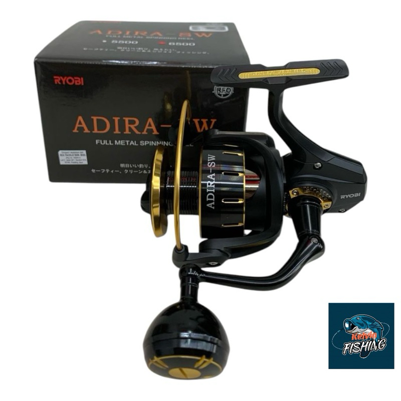 🍎🍎🍎RYOBI NEW TYPE ADIRA-SW SPINNING REEL🍎🍎🍎 | Shopee Malaysia