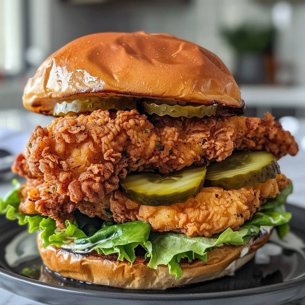 *TEBAL & CRISPY* PATTY BURGER CRISPY ALA SPICY MCDELUXE JENAMA RAMLY ...