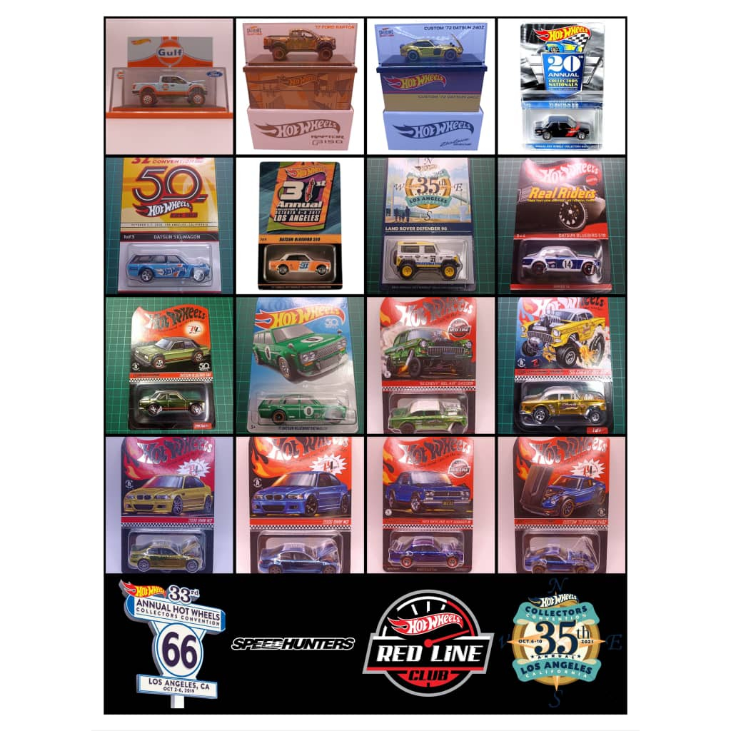 Hot Wheels Red Line Club RLC | Convention | Shopee Malaysia
