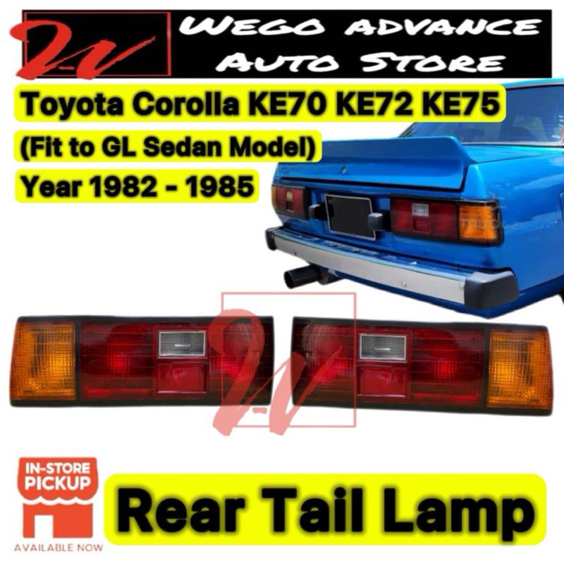 [READY STOCK] Toyota Corolla KE70 KE72 KE75 GL Rear Tail Lamp Lights 1 ...