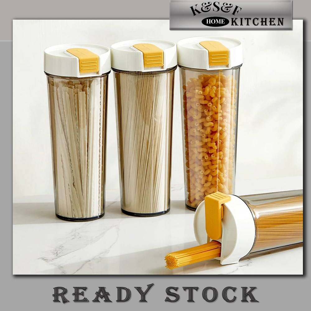 Spaghetti Storage Container Cereal Sealed Storage Box Snack Airtight ...