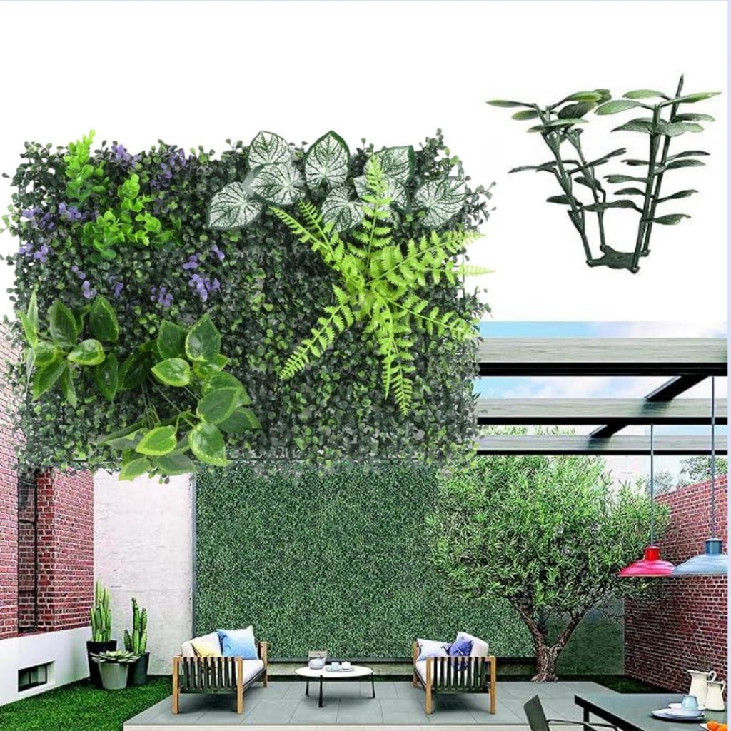 Greenery Grass Wall Backdrop for Indoor Outdoor Privacy Hedge and ...