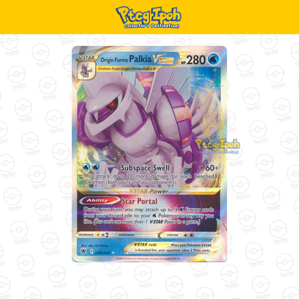 Pokmon TCG] Astral Radiance: Origin Forme Palkia VSTAR - 040/189 - Ultra  Rare | Shopee Malaysia
