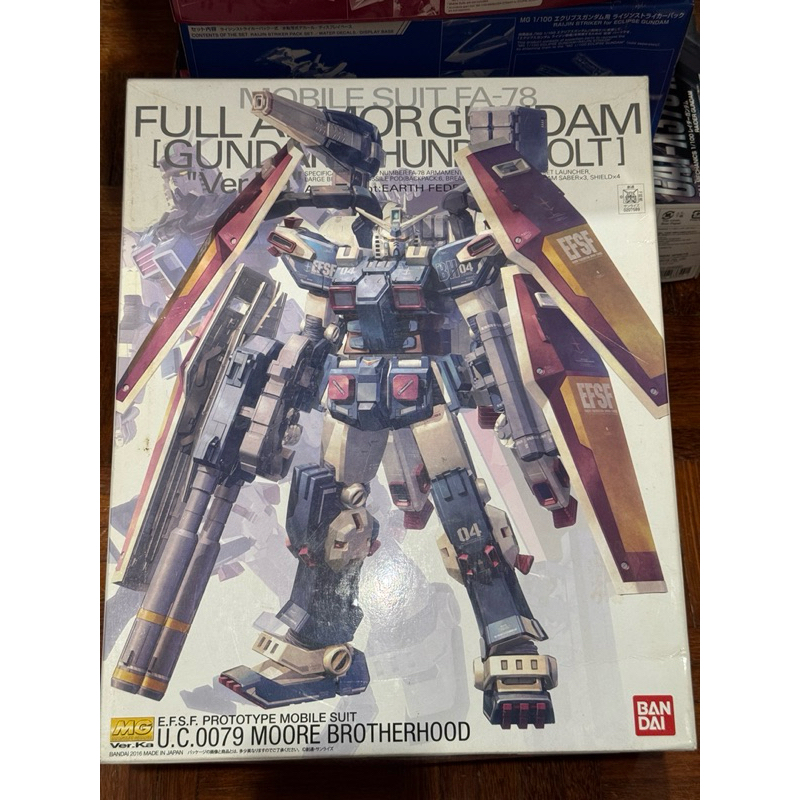 Bandai MG 1/100 Full Armour Gundam Thunderbolt | Shopee Malaysia