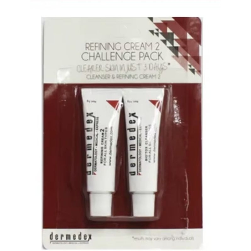 Dermedex Challenge Pack | Dermedex Refining Cream 2 | Dermedex cleanser ...