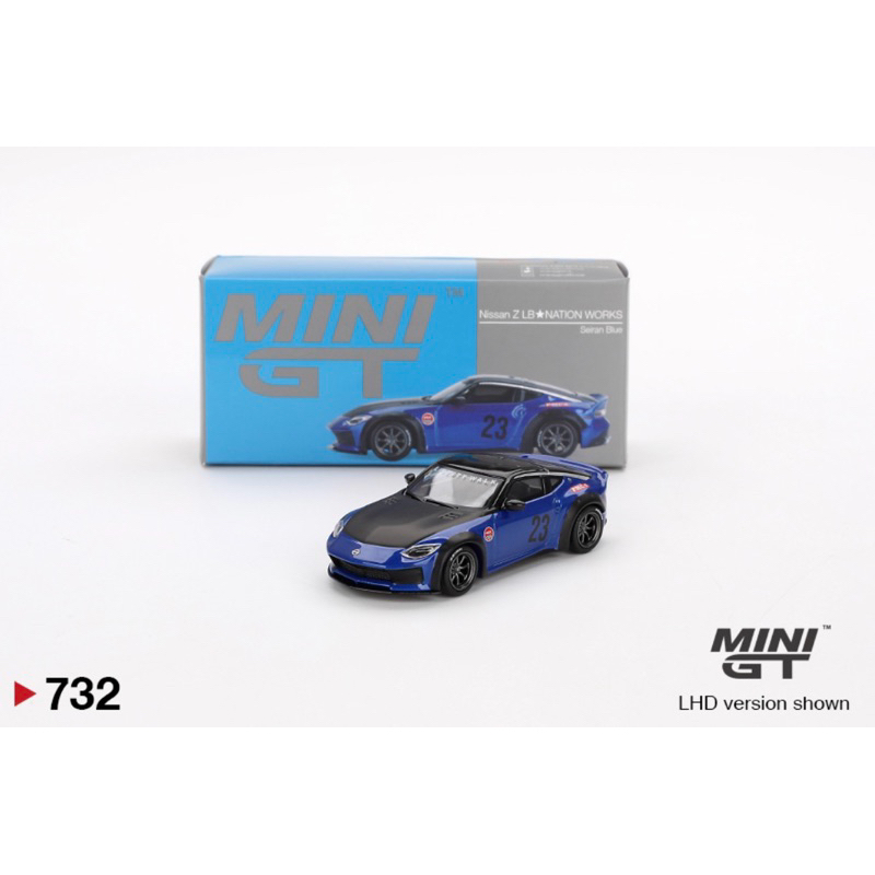 Mini GT 1:64 - Nissan Z LB Nation Works En Rouge Métallique, édition Limitée 2024