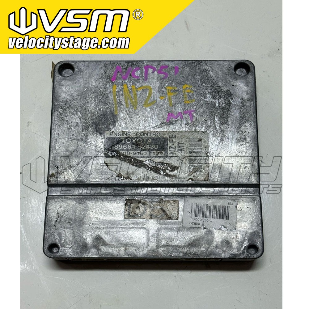 Toyota PROBOX 89661-52430 MT ECU ECM Engine Control Unit Computer Box ...