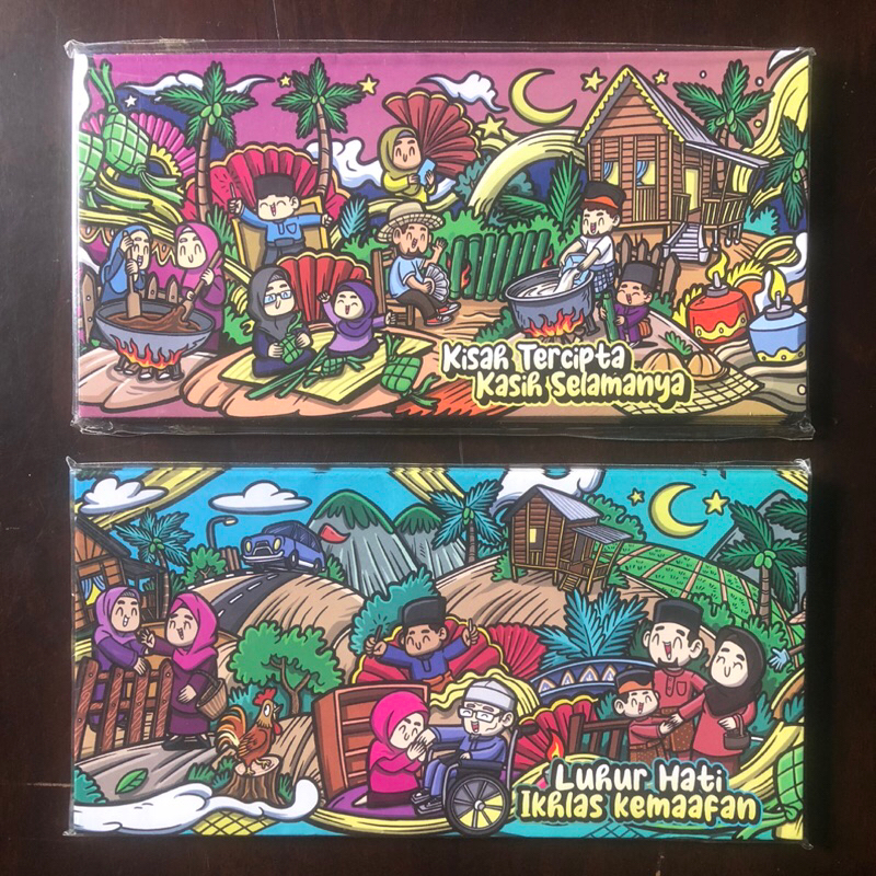 Sampul duit raya Doodle | Shopee Malaysia