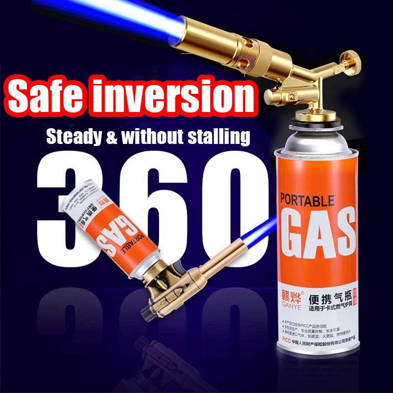 1500℃ Welding Torch Portable Gas Burner Flame Gun High Temperature ...