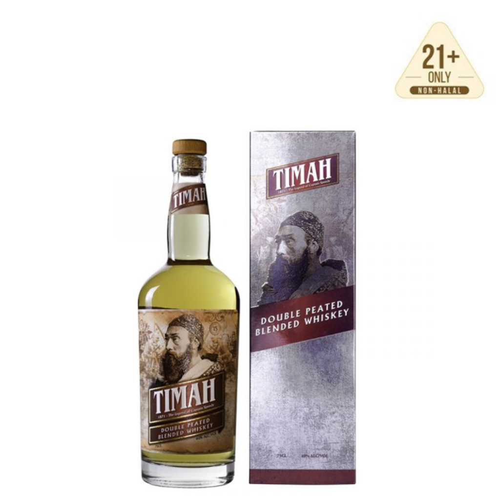 Timah Double Peated Blended Whiskey (750ML) | Shopee Malaysia
