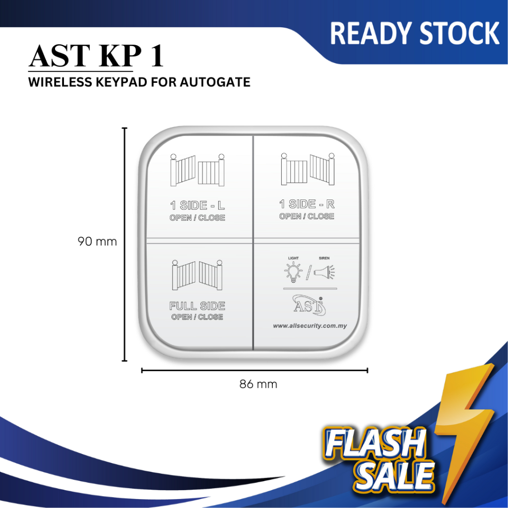 AST Model KP 1 Wireless keypad for autogate | Shopee Malaysia