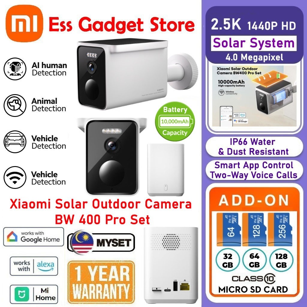 Xiaomi Solar Outdoor Camera BW400 PRO - Videocamera Security Esterna - Foto 2