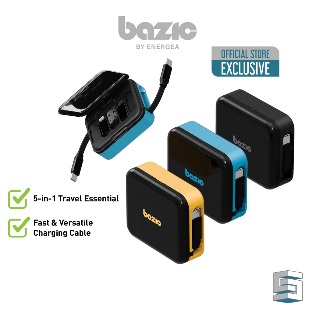 ENERGEA Bazic GoCharge Loop 5 in 1 PD60W Cable with Swappable And ...