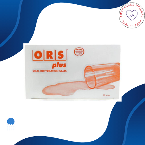 ORS PLUS Oral Rehydration Salts (Orange/Original) (10'S/50'S) | Shopee ...