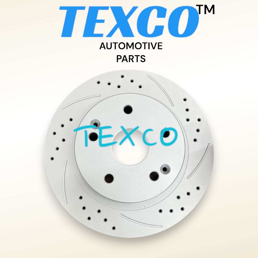 TEXCO PROTON INSPIRA XPANDER ORIGINAL DRILLED SLOTTED SPORT FRONT REAR ...