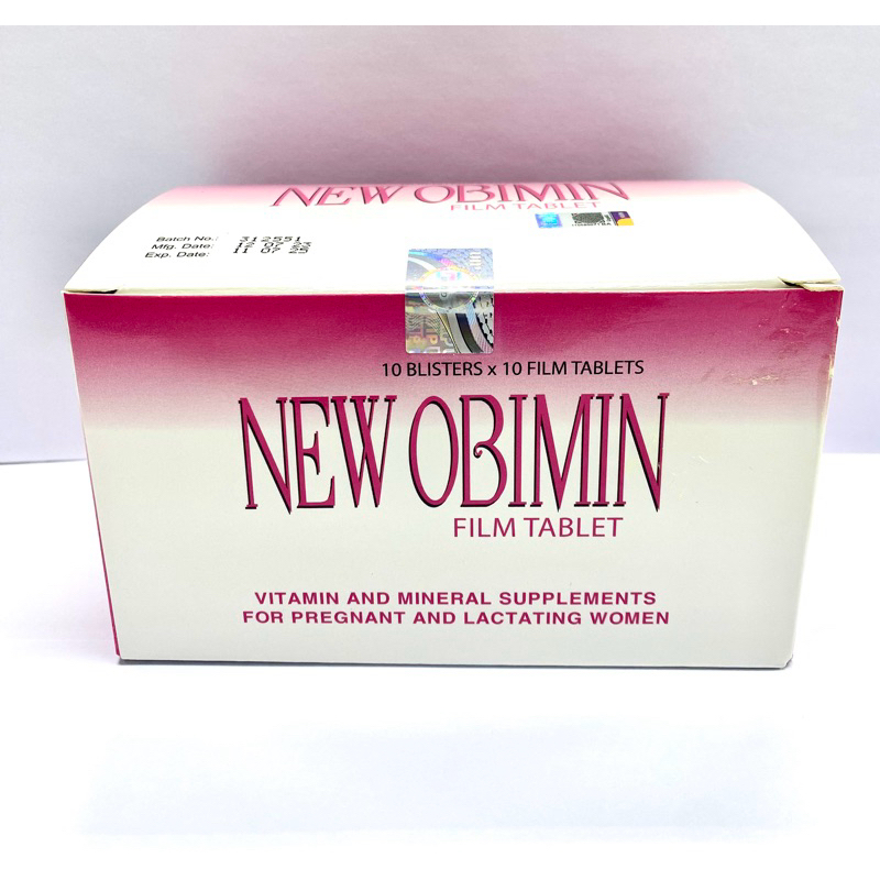 New Obimin Film Tablets 100’s Expiry July 2025 | Shopee Malaysia