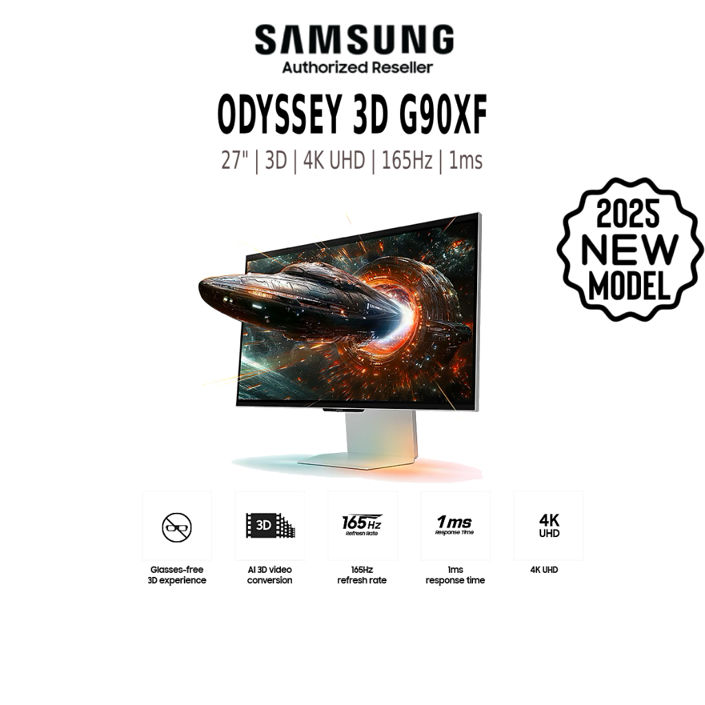 SAMSUNG Odyssey OLED G6 G60SD Gaming Monitor (27'') LS27DG602SEXXS ...