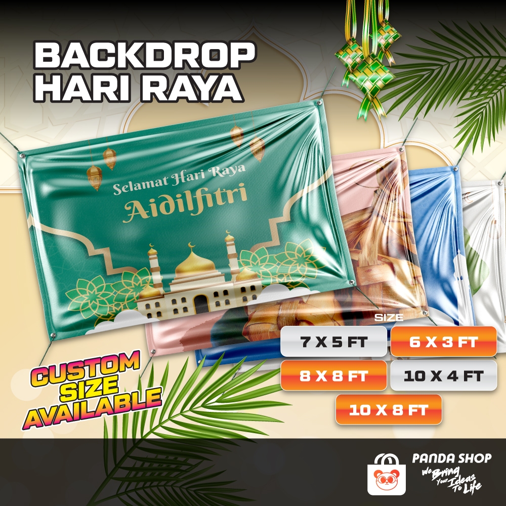 BANNER HARI RAYA LATEST DESIGN 2026 | Shopee Malaysia