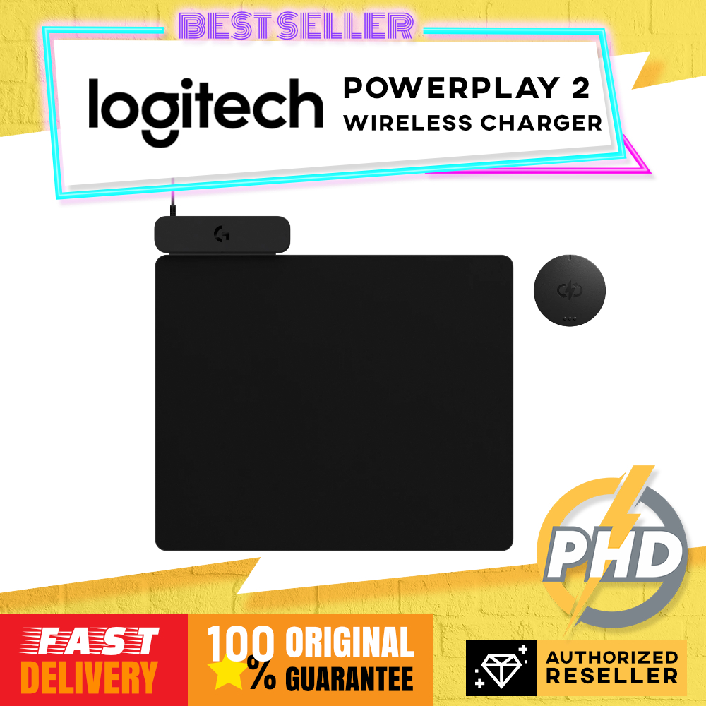 Logitech PowerPlay 2 Wireless Gaming Mouse Charging Mousepad System ...