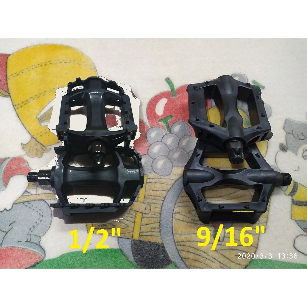 Basikal Pedals PVC / Bicycle Pedals PVC 1/2