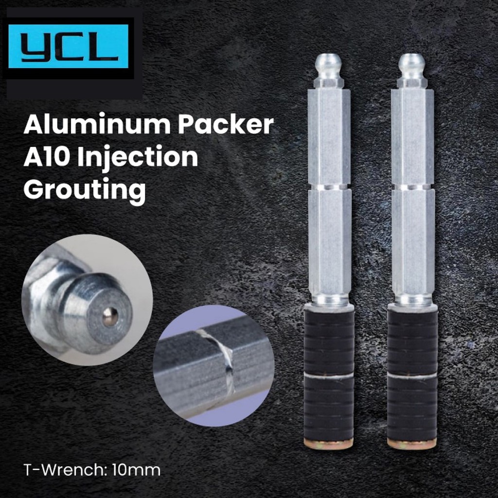 A10 PU Foam Injection Grouting Packer Crack Repair / PU Grouting ...