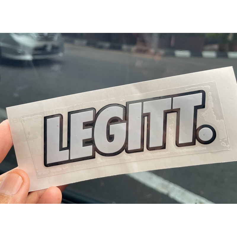 💯 Legit Legitt Sticker kereta motor waterproof | Shopee Malaysia