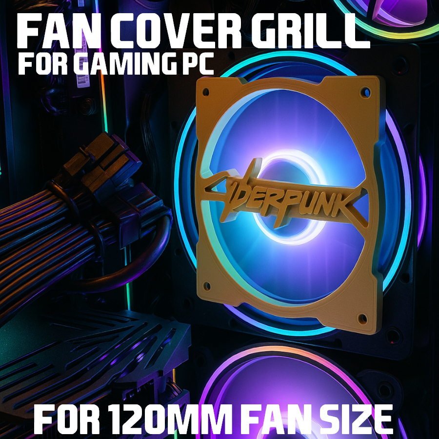 Fan Cover Grill for Gaming PC Computer Shroud 120mm Razer Acer TUF ...