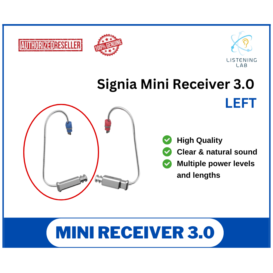 Signia Mini Receiver 3.0 (LEFT) (1 piece) | Shopee Malaysia