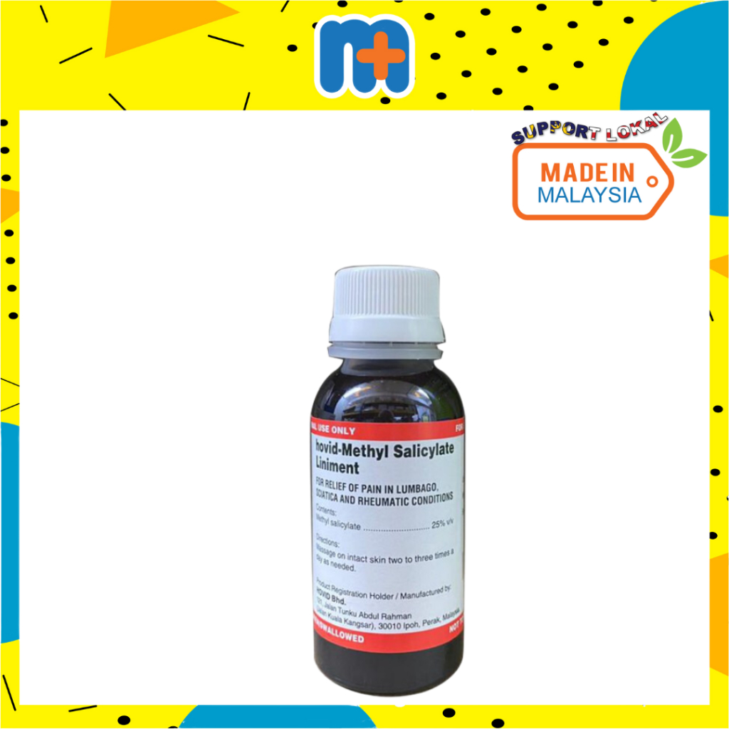 Hovid Methyl Salicylate 25% Liniment 60ml | Shopee Malaysia