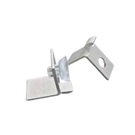 EH-GMP Bracket Aluminium Mini Pole Glass Bracket | Shopee Malaysia