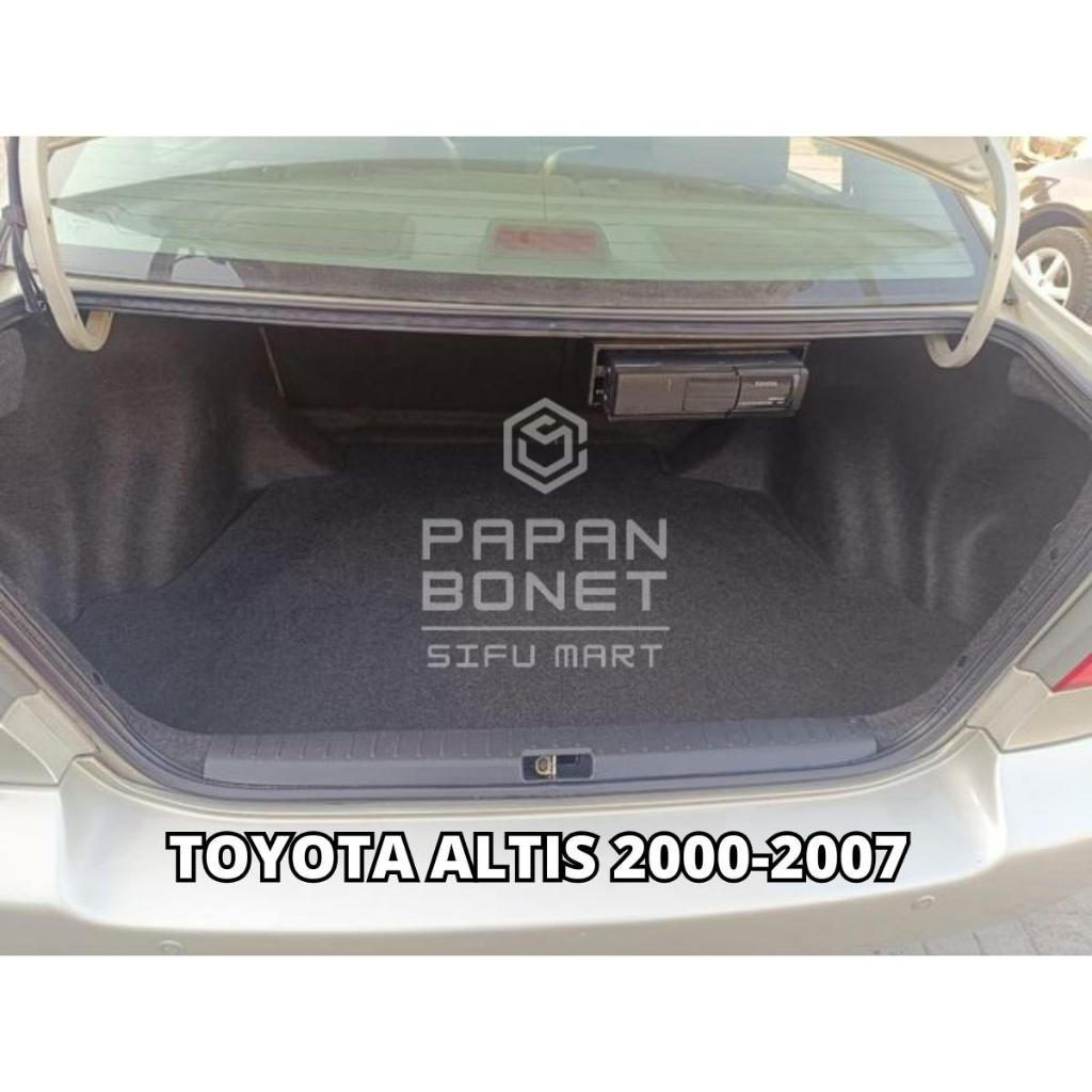 TOYOTA ALTIS 2000-2007 - PAPAN BONET / BOOT COVER / TRUNK BOARD ...