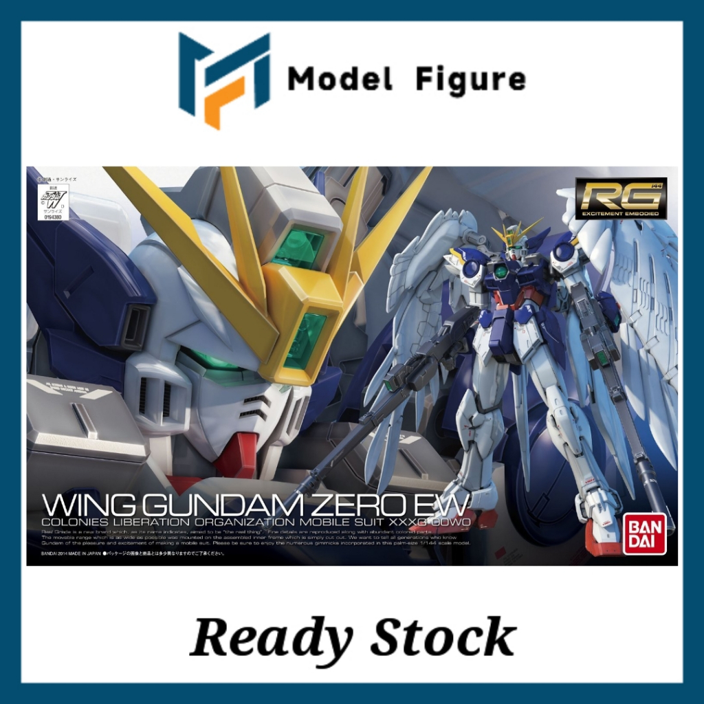 Bandai 万代 - RG 1/144 Wing Gundam Zero EW | Shopee Malaysia