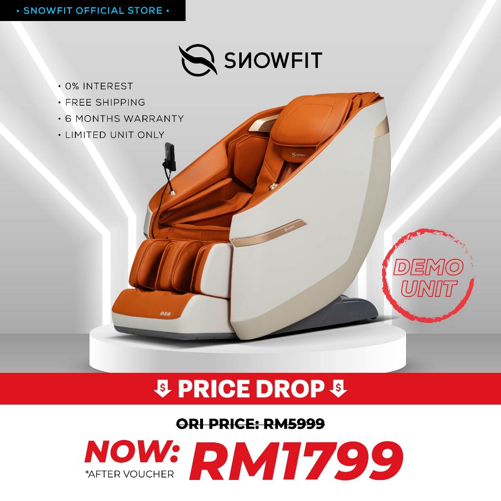 [SHOPEE EXCLUSIVE] SNOWFIT Massage Chair Demo Units | Shopee Malaysia