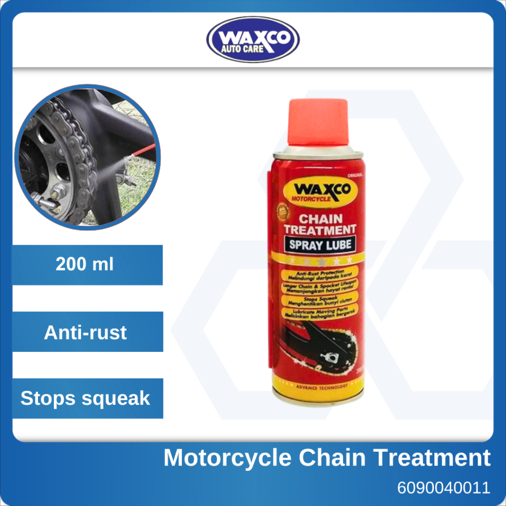 Waxco Chain Lube Chain Cleaner Chain Brush Motorcycle Spray Rantai ...