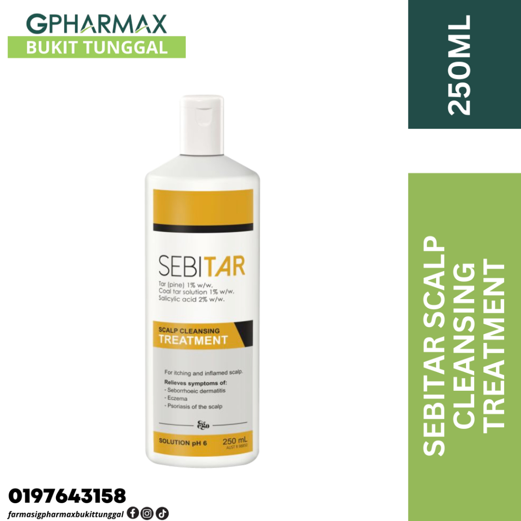 SEBITAR SCALP CLEANSING TREATMENT 250ML | Shopee Malaysia