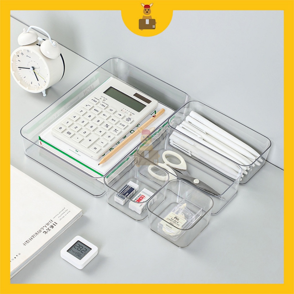 Desktop Drawer Storage Box Separated Kitchen Tableware And Stationery ...