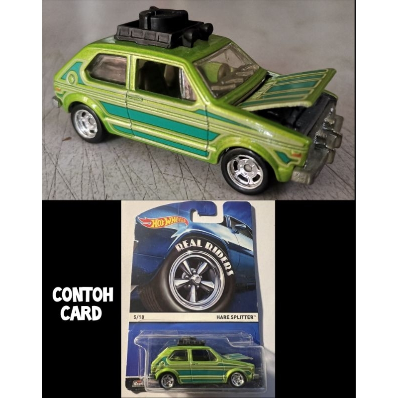 Hot Wheels Volkswagen Golf MK1 Hare Splitter Mix Shopee Malaysia