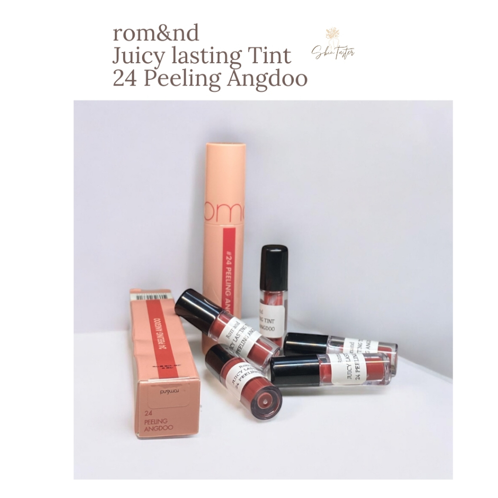 Romand Juicy Lasting Tint 24 Peeling Angdoo (Repack 0.5ml) | Shopee ...