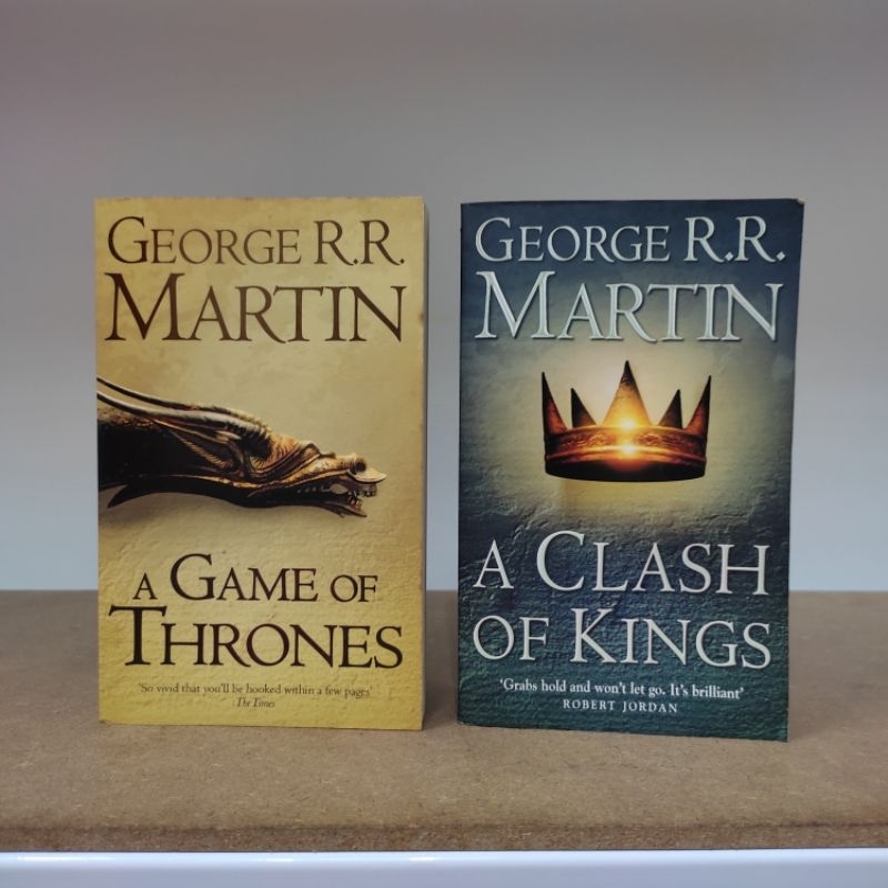 George R. R. Martin Novels -- leabooksmy | Shopee Malaysia