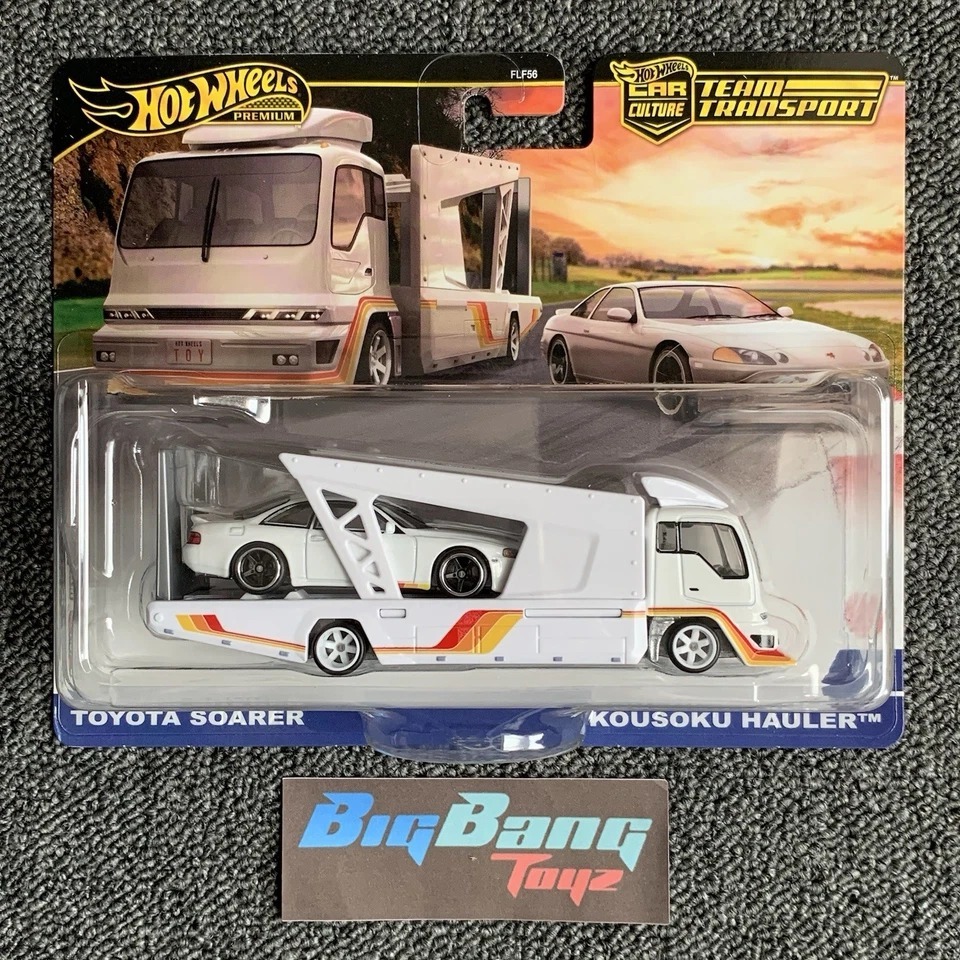 Hot Wheels Team Transport 2025 – Toyota Soarer & Kousoku Hauler, Premium #79