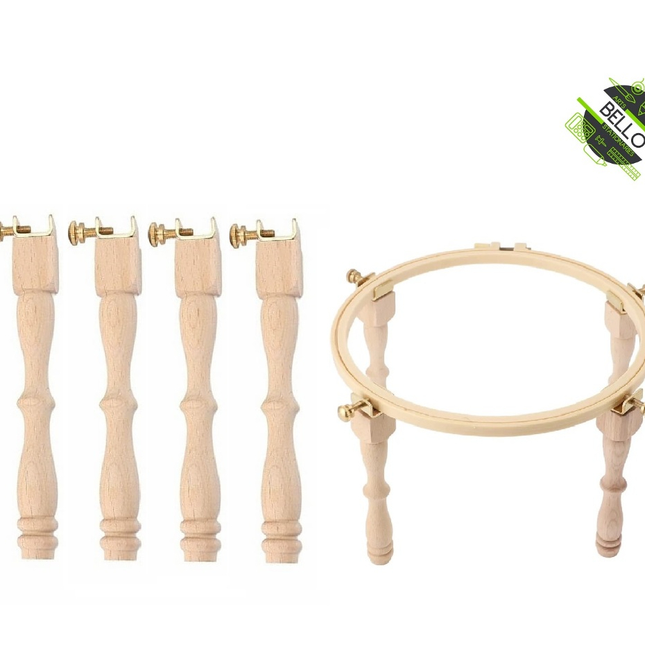 Embroidery Wood Stand Holder Stand for Needlepoint Craft 3 / 4 pcs ...