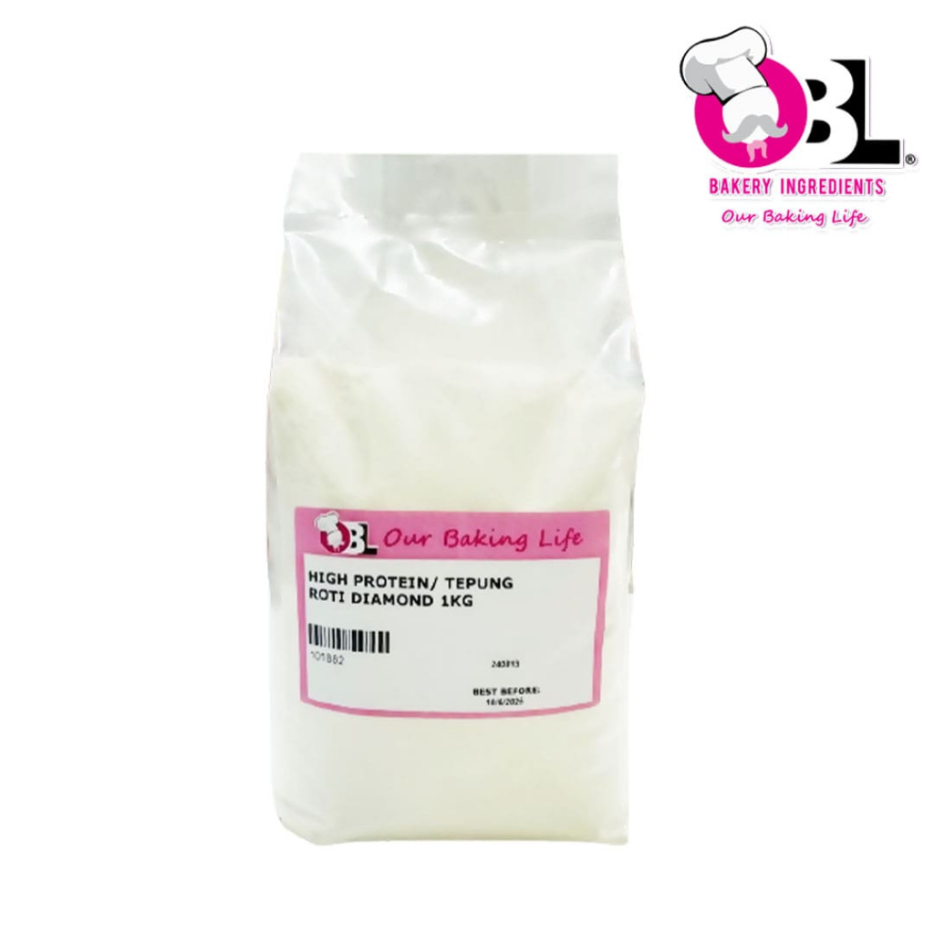 HIGH PROTEIN/ TEPUNG ROTI DIAMOND 1KG | Shopee Malaysia