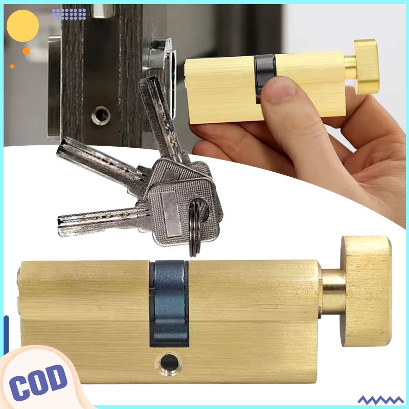 Door Lock Cylinder Profile thumb turn Double Key Two Side Key Entrance ...