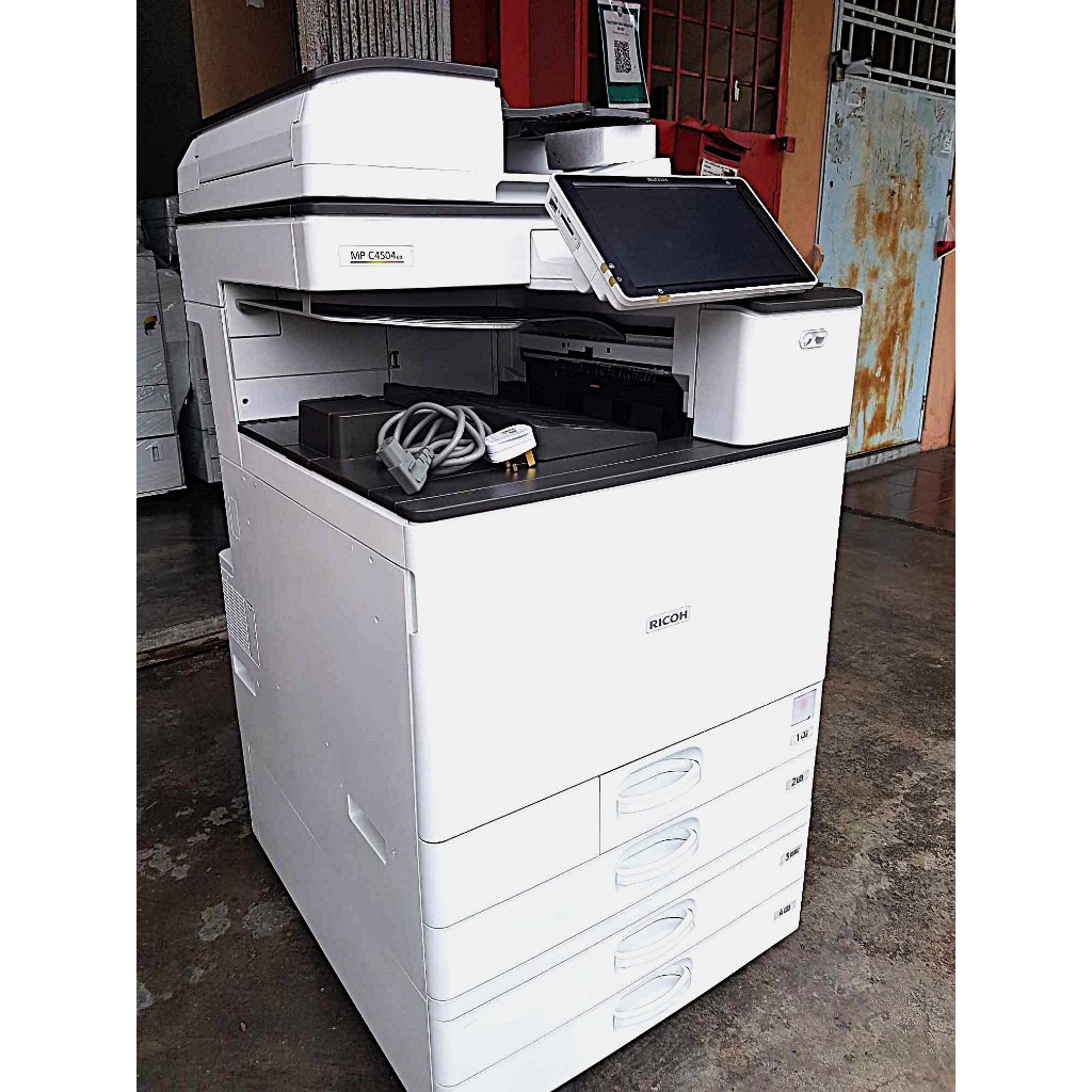 RICOH MPC 4504 RECOND MULTIFUNCTON PRINTER COPIER | Shopee Malaysia