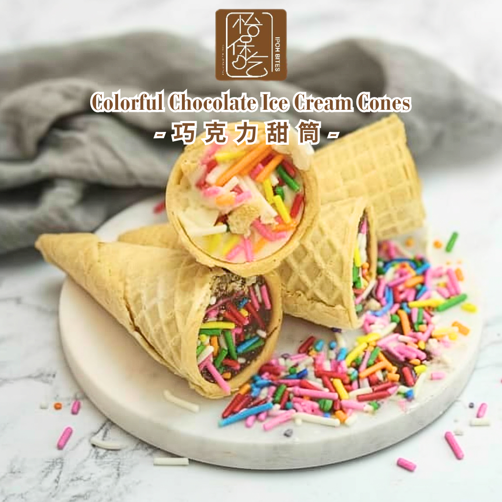 kon-aiskrim-berwarna-colorful-chocolate-ice-cream-cones-450g